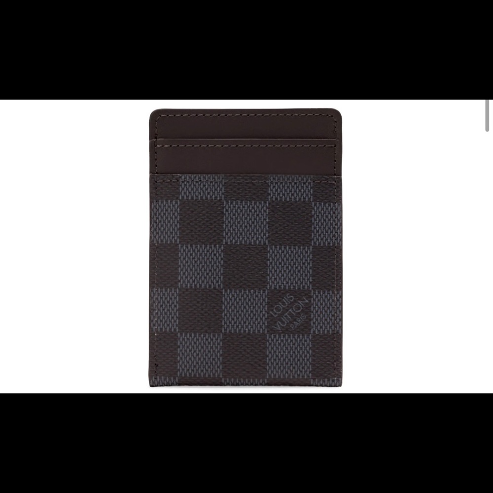 Louis Vuitton Pince Card Holder With Bill Clip